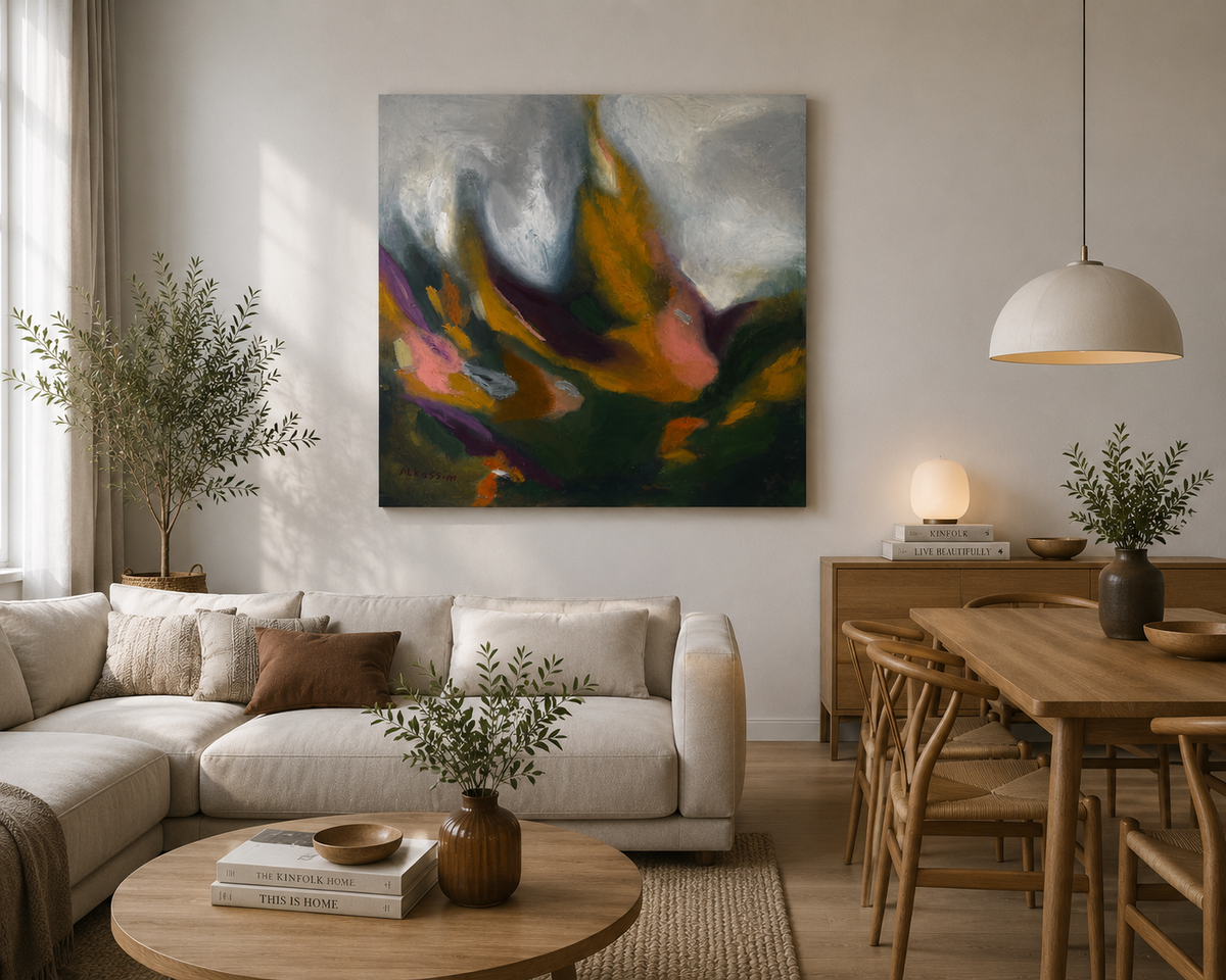 Havets melodi – Original oil painting on canvas