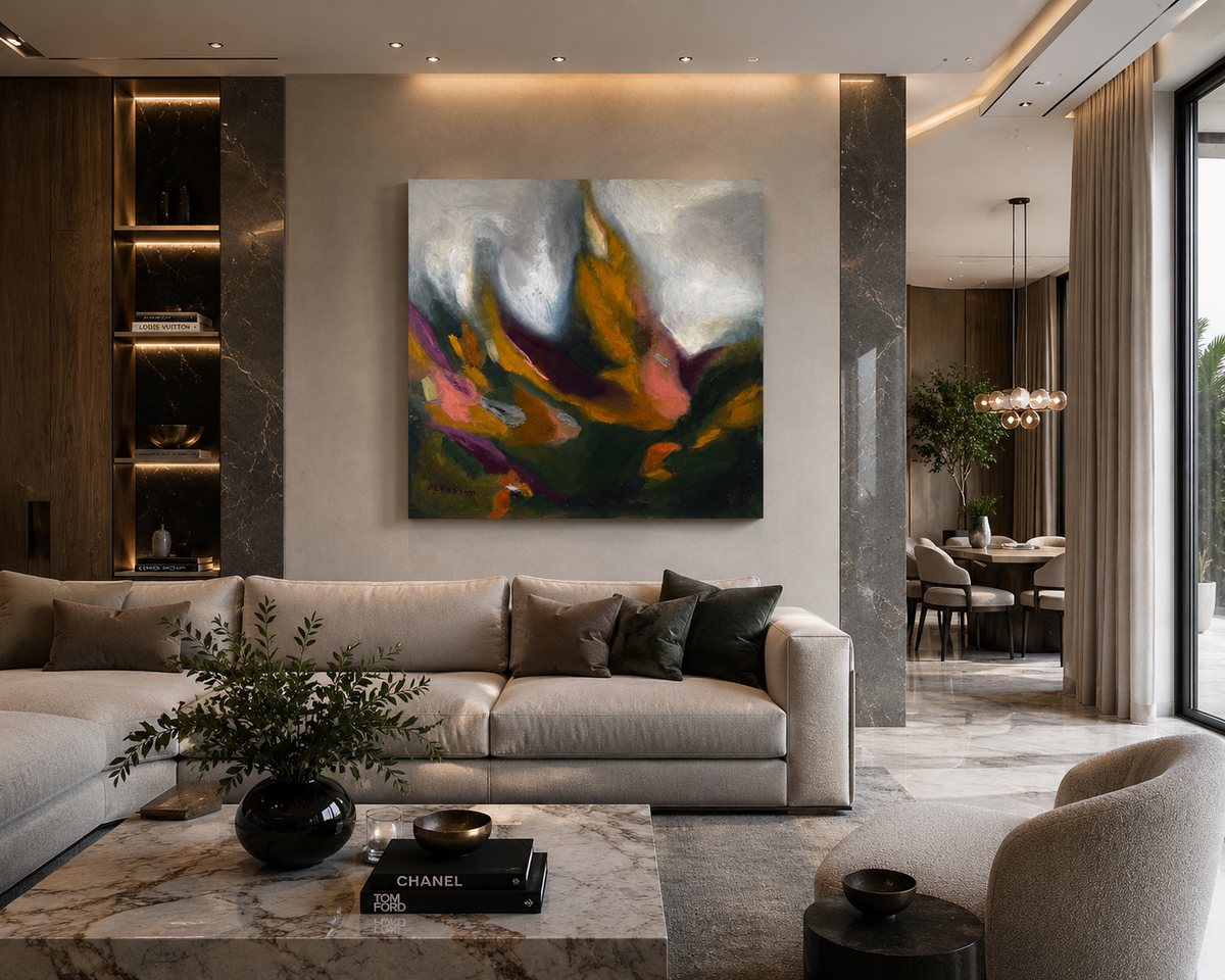 Havets melodi – Original oil painting on canvas