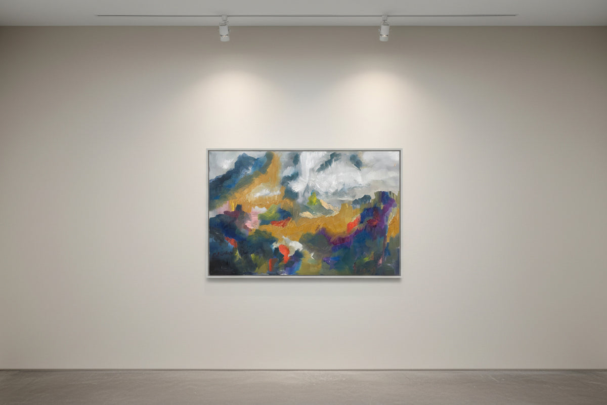 Fargenes dans originalt oljemaleri 120 * 80 cm